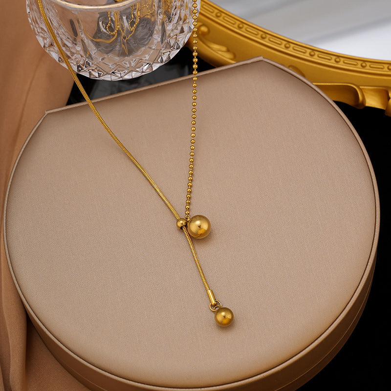 Women's Lightweight Luxury Refined Niche High-end Sense Collarbone Chain